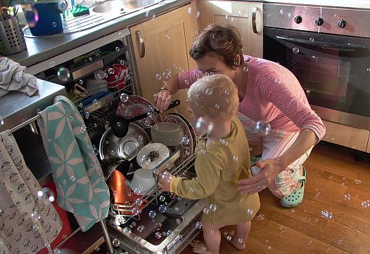 Does the dishwasher work too well?