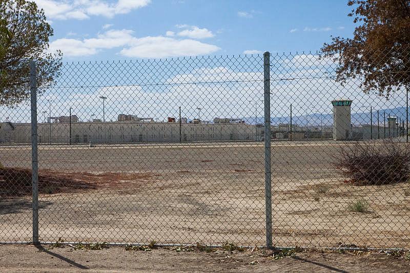 Pleasant Valley State Prison in western Fresno County has reported the most cases of valley fever of any California state prison. (Kerry Klein/Valley Public Radio)