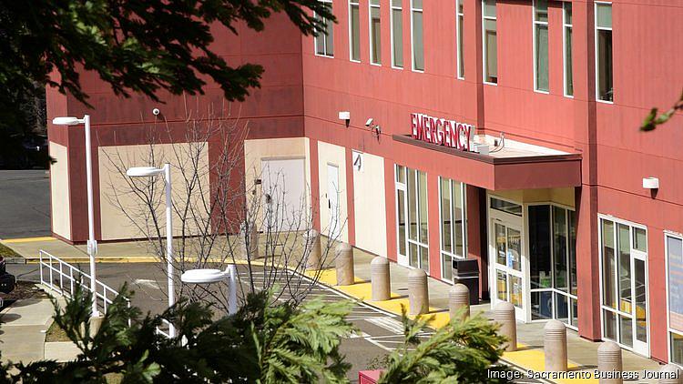 The emergency entrance of Marshall Hospital in El Dorado County.