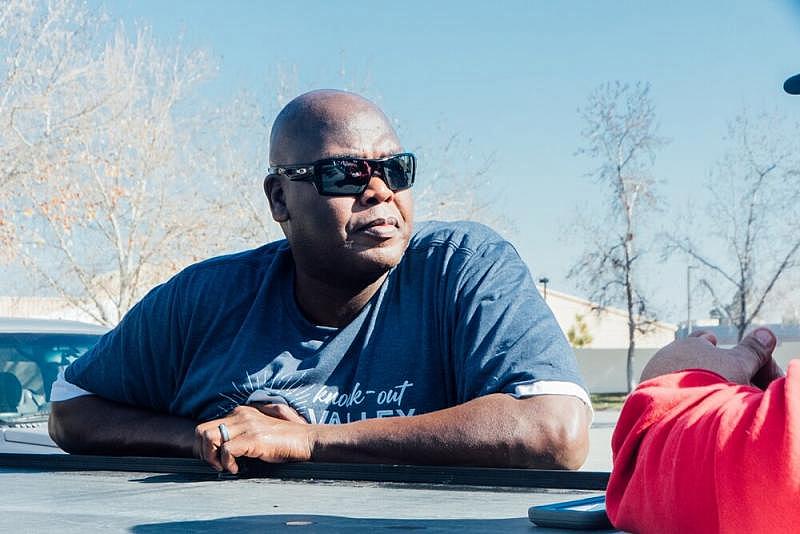 Arthur Charles is a resident of Bakersfield, in the southern Central Valley of California. He works as a major league baseball recruiter and rec specialist at West Side Recreation and Park District. Credit: Kerry Klein/KVPR