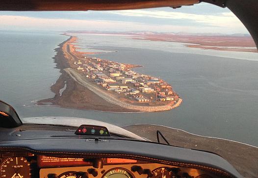 Kivalina, a remote village in northwest Alaska.