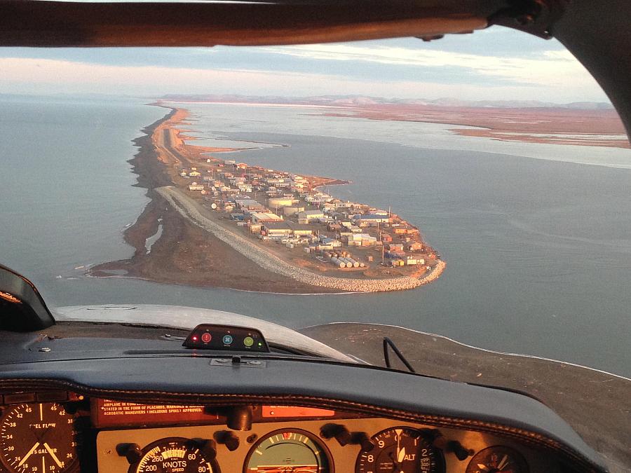 Kivalina, a remote village in northwest Alaska.