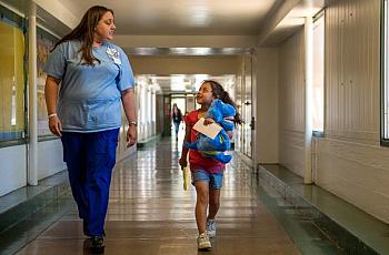 California school-based health centers bridge gap to uninsured children 