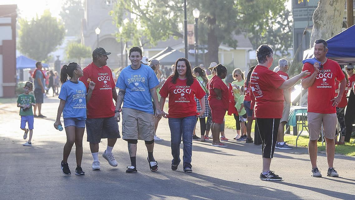People arrive for the annual Valley Fever Awareness Walk held at the Kern County Museum in August. The walk is one way locals try to spread awareness of the illness. Henry Barrios/The Californian