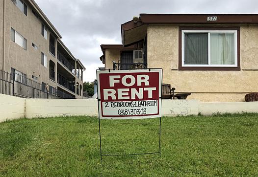 An apartment for rent in Central Los Angeles.