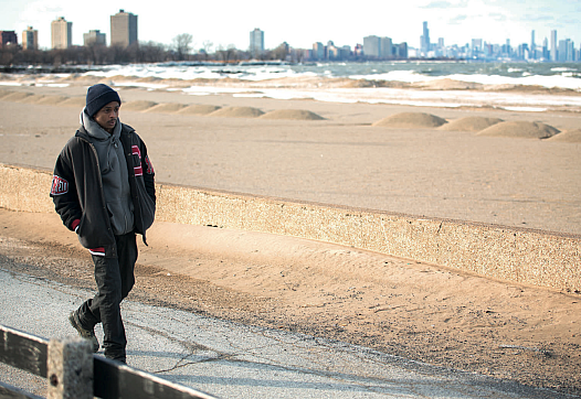 Anthony, one of three teens followed in "The Homestretch."