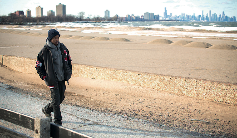 Anthony, one of three teens followed in "The Homestretch."