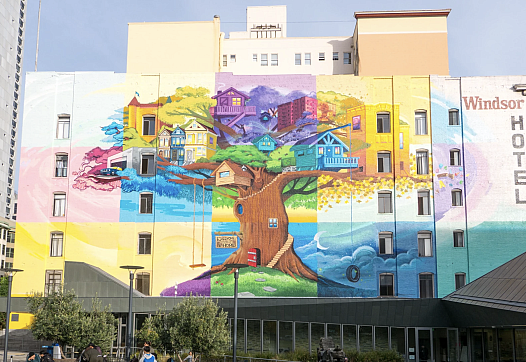 The Windsor Hotel in San Francisco's Tenderloin is one of the first batches of city-owned permanent supportive housing 