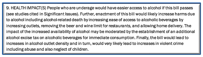 New Mexico’s alcohol epidemiologist wrote an analysis for lawmakers about the potential harms of alcohol legislation in 2021, but the memo was never passed on by her supervisor to lawmakers.